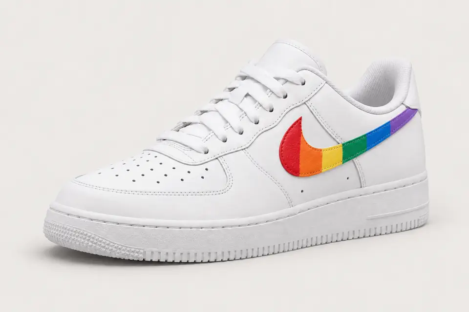 Air Force One Femme Couleur coloris multicolore, vue de trois quarts